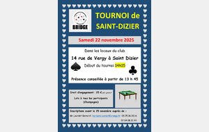 Tournoi de Saint Dizier