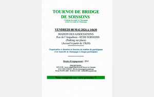 Tournoi de Bridge de SOISSONS