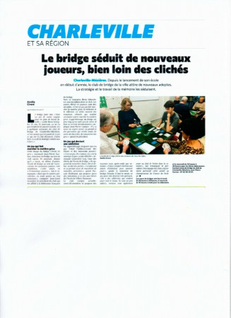 L'apprentissage du Bridge dans les Ardennes....