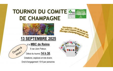 Tournoi du Comité de Champagne