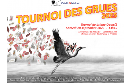 TOURNOI DES GRUES 2025