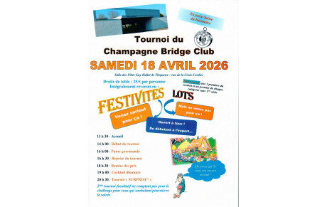 Tournoi du Champagne Bridge Club