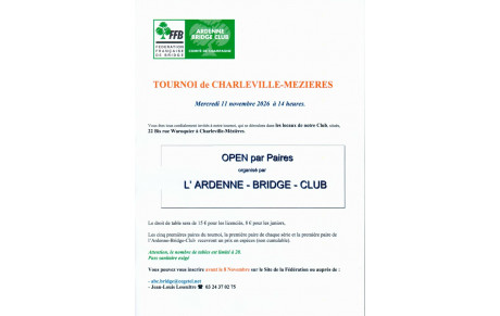 Tournoi de Charleville Mézières