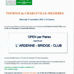 Tournoi de Charleville Mézières